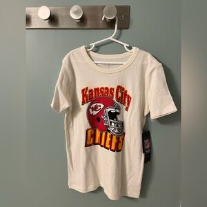NFL Kansas City Chiefs Cream Short Sleeve Tee